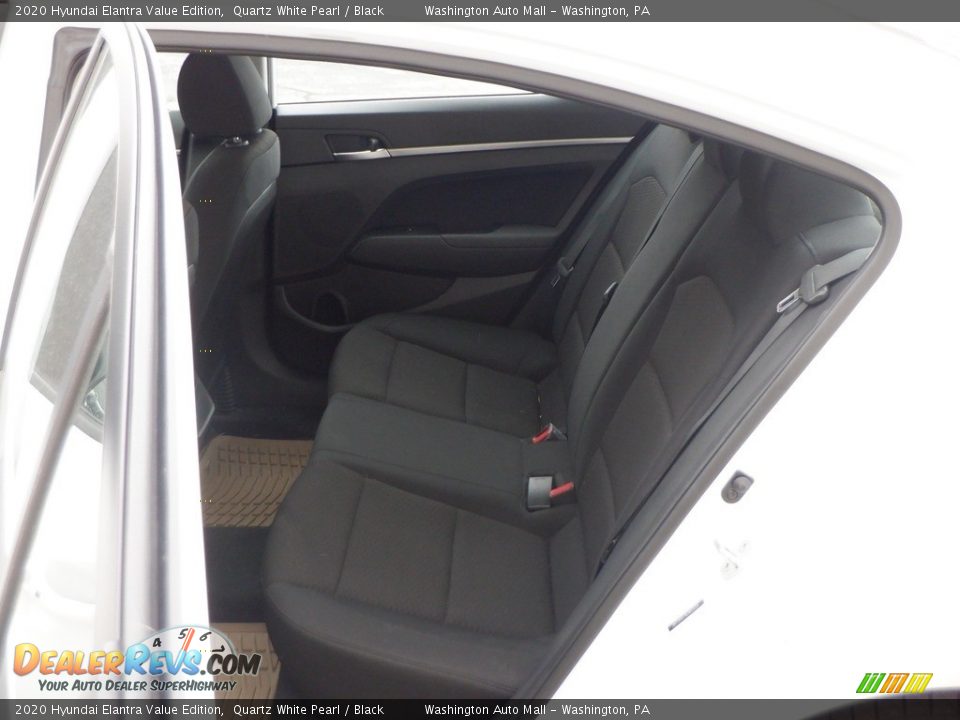 2020 Hyundai Elantra Value Edition Quartz White Pearl / Black Photo #24