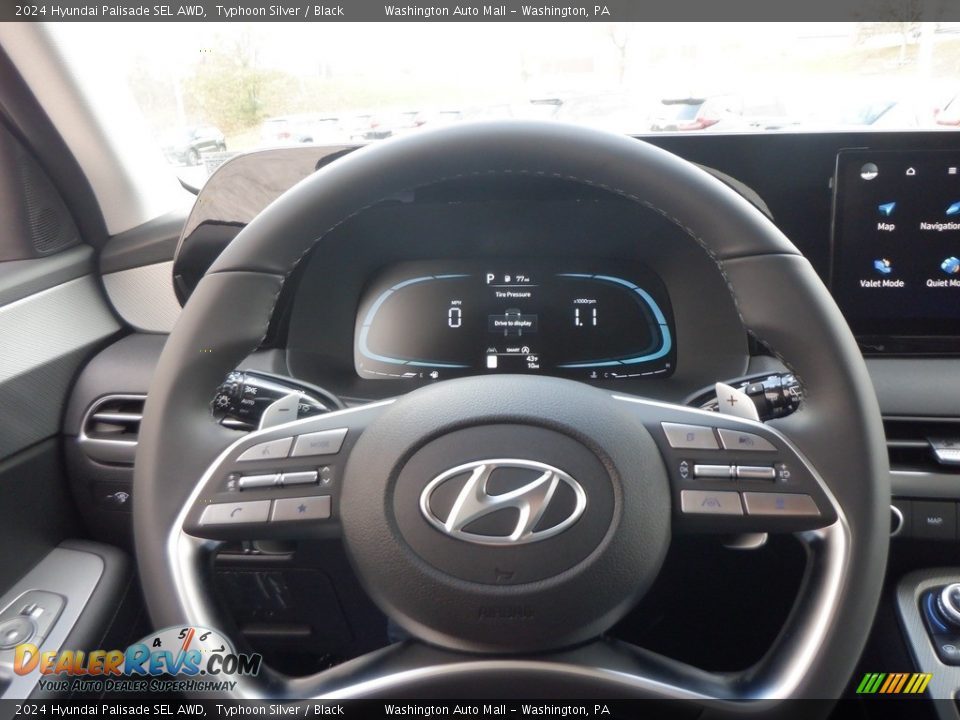 2024 Hyundai Palisade SEL AWD Steering Wheel Photo #18