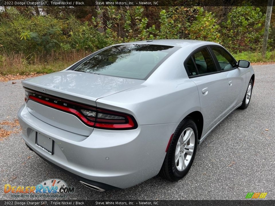 2022 Dodge Charger SXT Triple Nickel / Black Photo #6