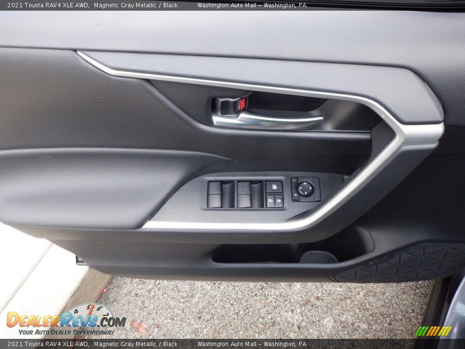 2021 Toyota RAV4 XLE AWD Magnetic Gray Metallic / Black Photo #12