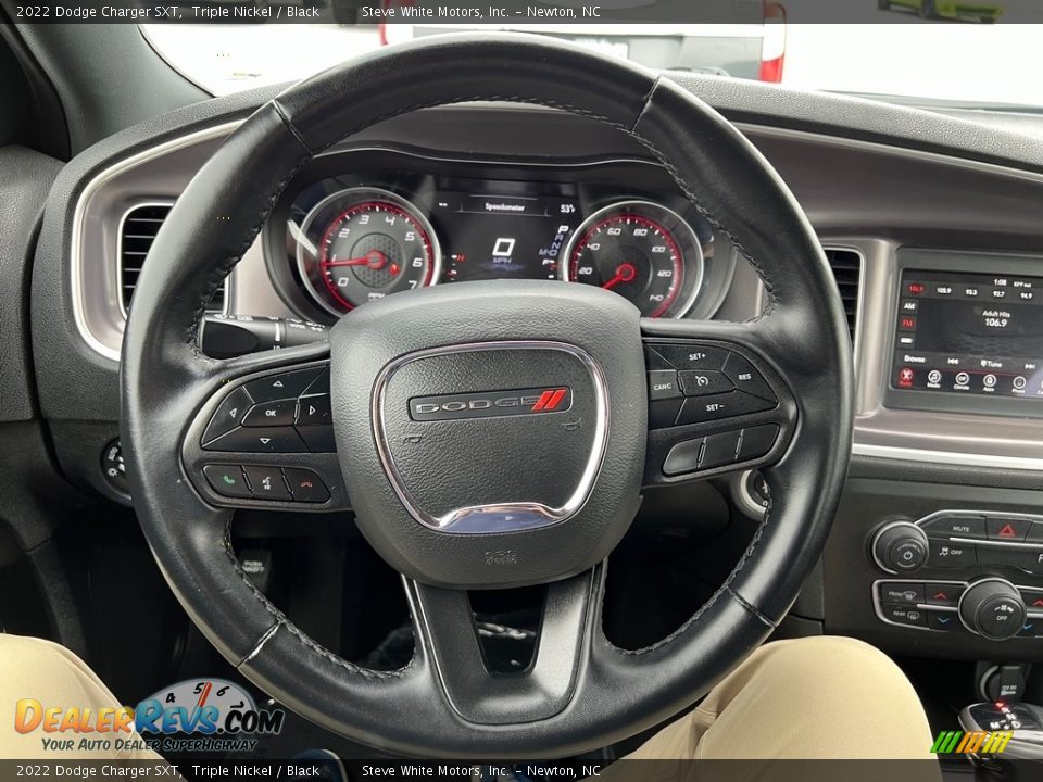 2022 Dodge Charger SXT Steering Wheel Photo #17