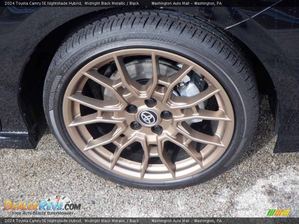 2024 Toyota Camry SE Nightshade Hybrid Wheel Photo #3