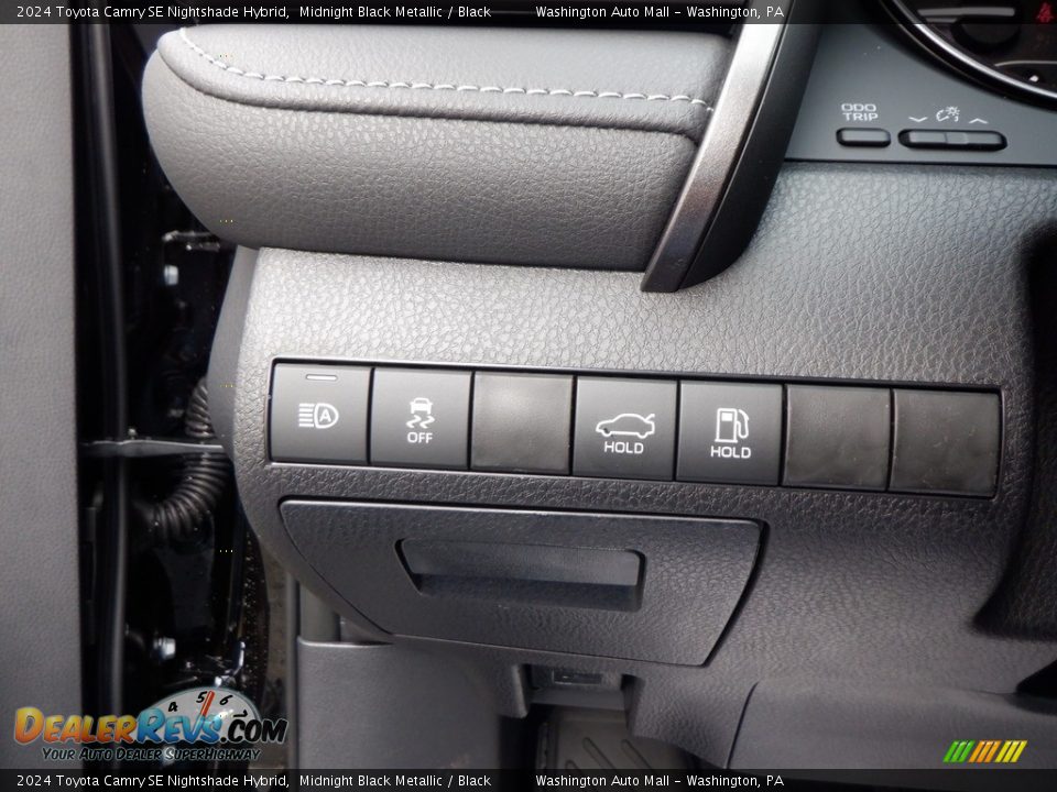 Controls of 2024 Toyota Camry SE Nightshade Hybrid Photo #12