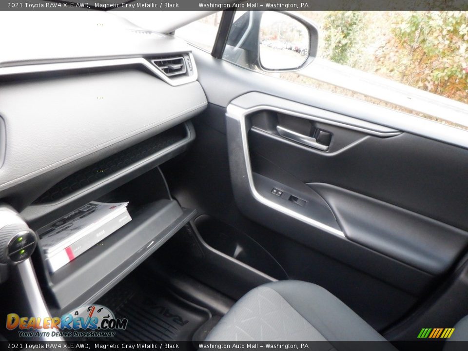 2021 Toyota RAV4 XLE AWD Magnetic Gray Metallic / Black Photo #31