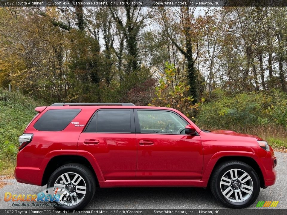 Barcelona Red Metallic 2022 Toyota 4Runner TRD Sport 4x4 Photo #5