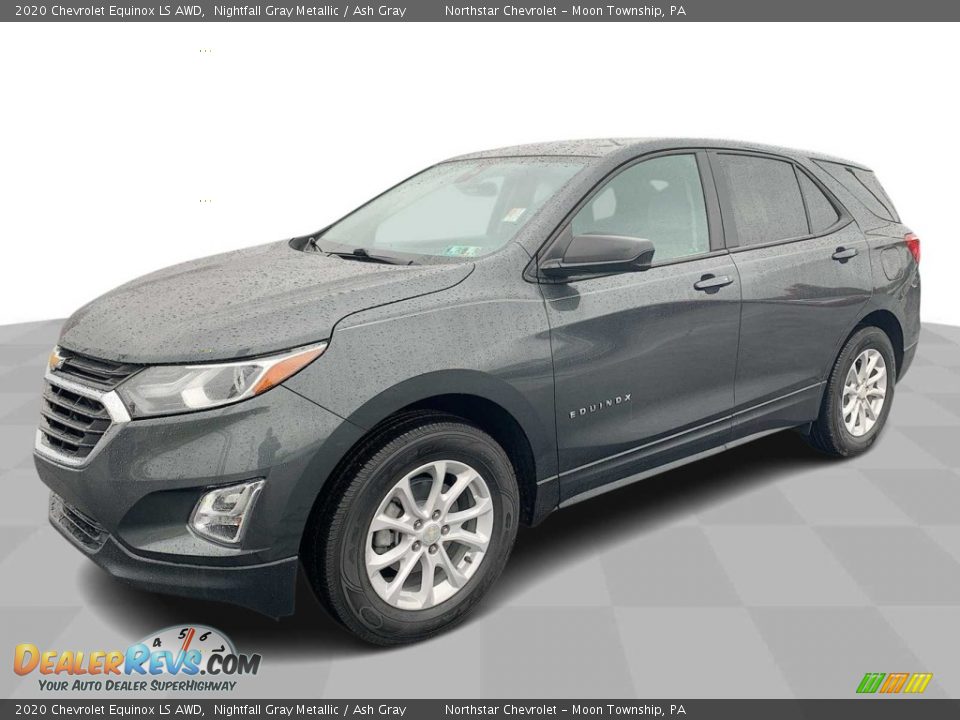 2020 Chevrolet Equinox LS AWD Nightfall Gray Metallic / Ash Gray Photo #1