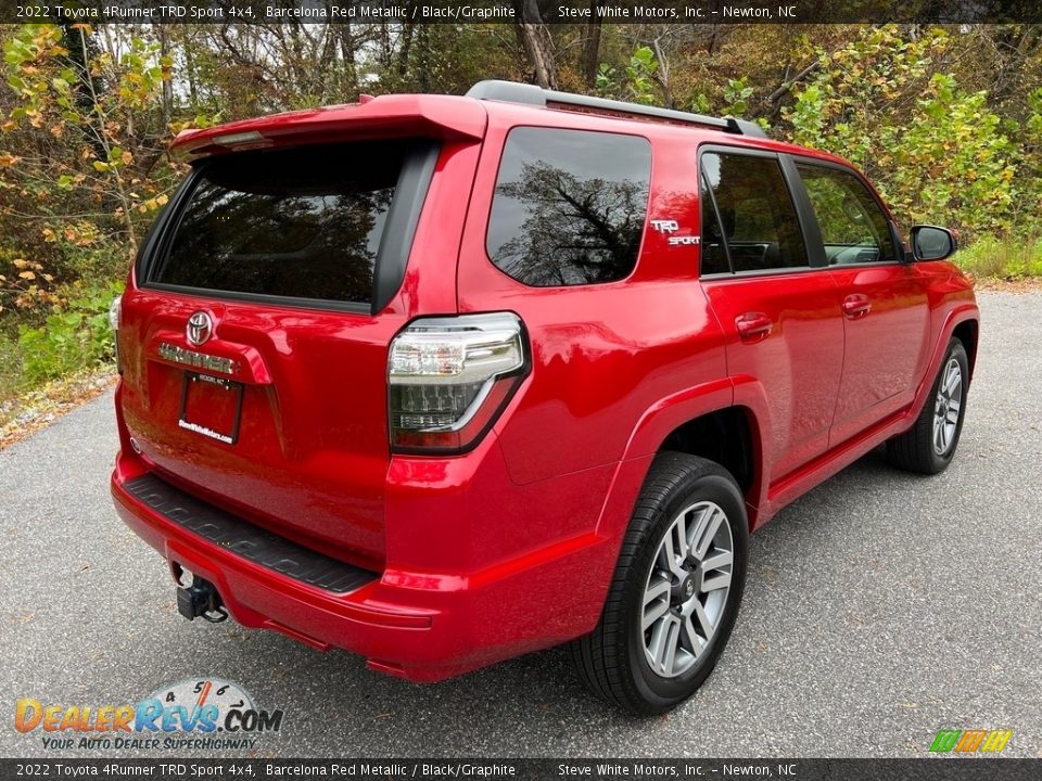 Barcelona Red Metallic 2022 Toyota 4Runner TRD Sport 4x4 Photo #6