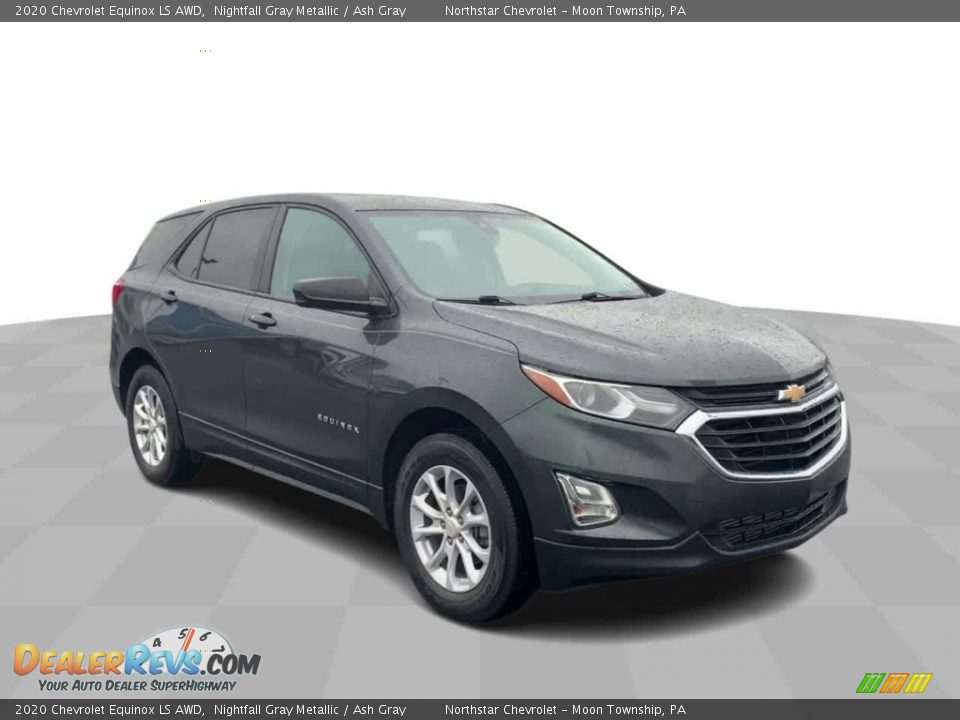 2020 Chevrolet Equinox LS AWD Nightfall Gray Metallic / Ash Gray Photo #2