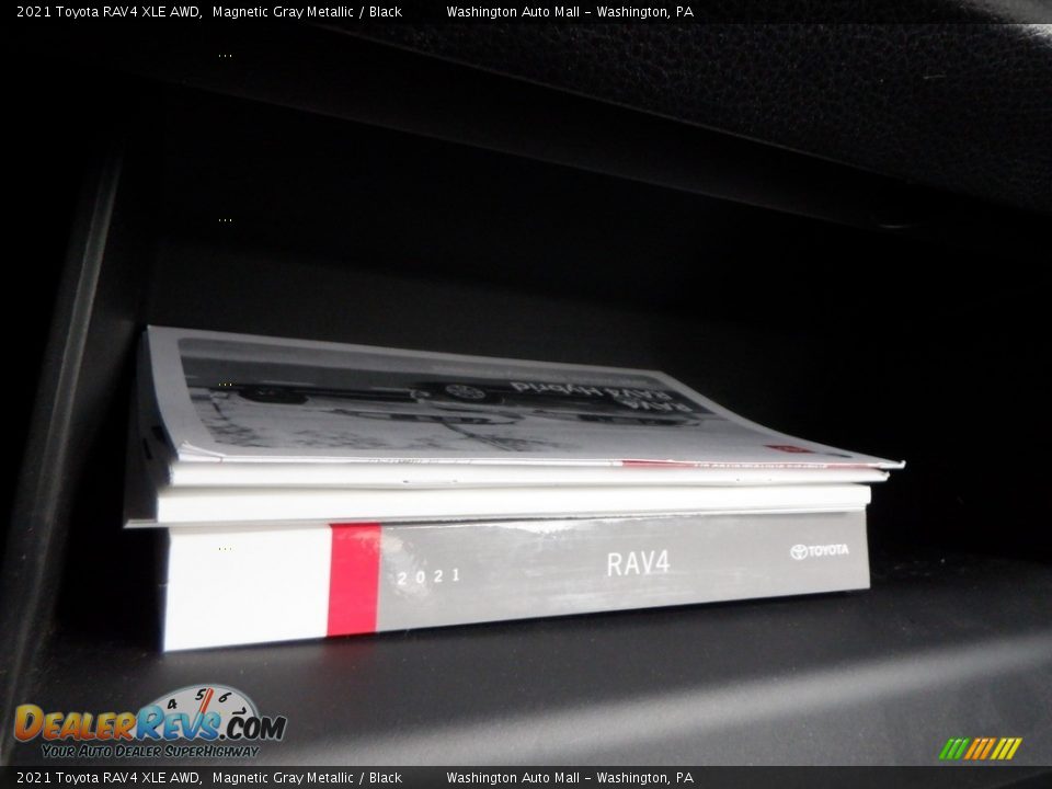 2021 Toyota RAV4 XLE AWD Magnetic Gray Metallic / Black Photo #36
