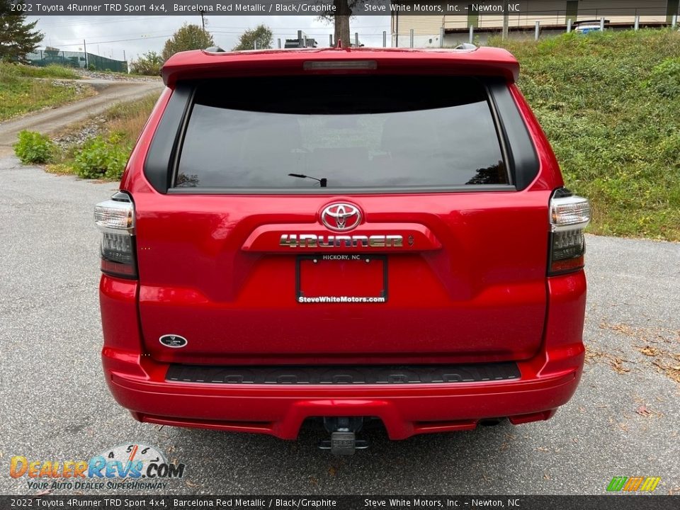 Barcelona Red Metallic 2022 Toyota 4Runner TRD Sport 4x4 Photo #7