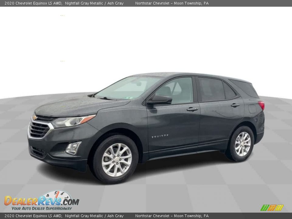 2020 Chevrolet Equinox LS AWD Nightfall Gray Metallic / Ash Gray Photo #4