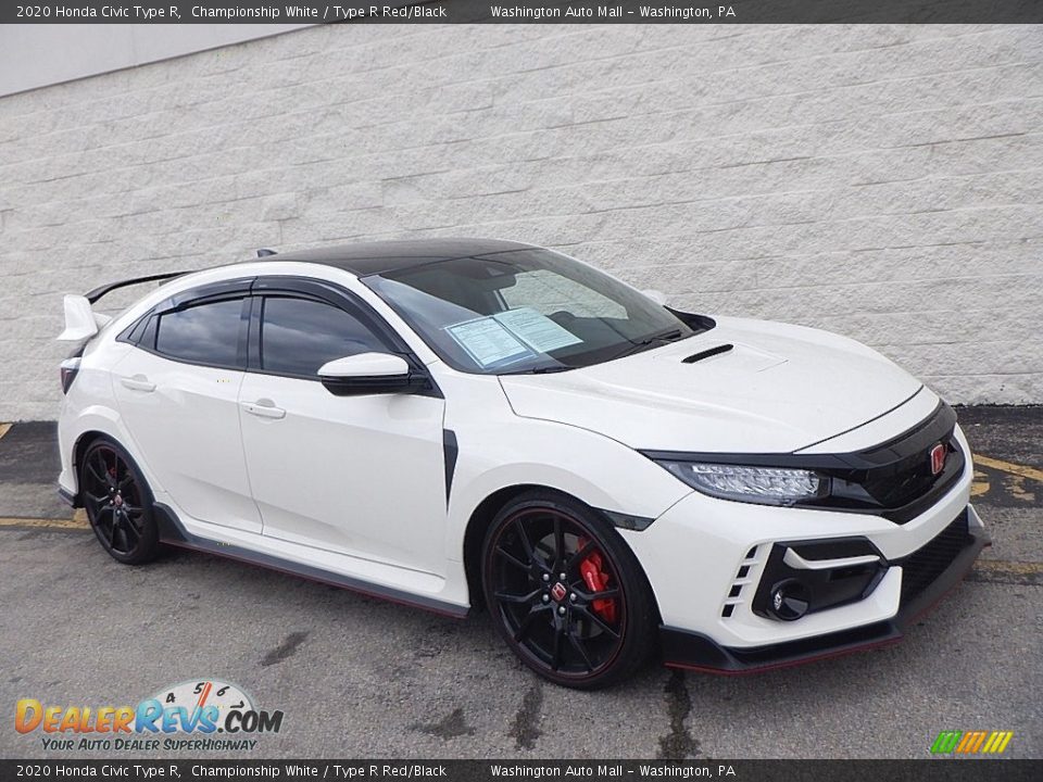 Front 3/4 View of 2020 Honda Civic Type R Photo #1