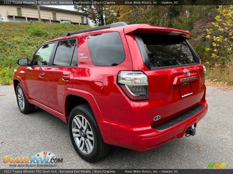 Barcelona Red Metallic 2022 Toyota 4Runner TRD Sport 4x4 Photo #8