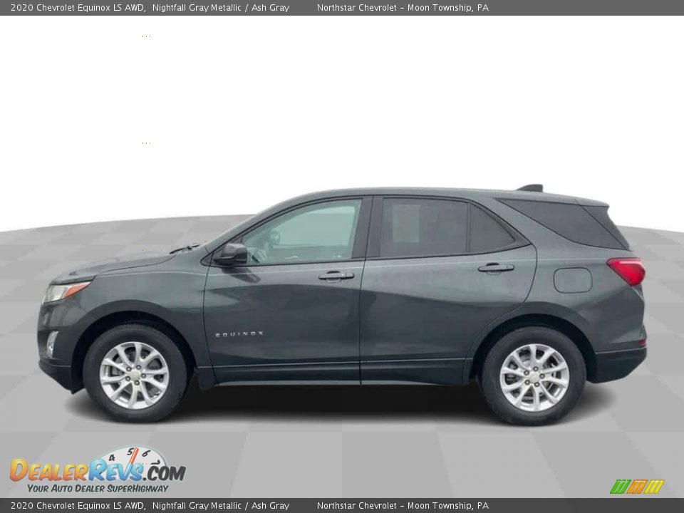2020 Chevrolet Equinox LS AWD Nightfall Gray Metallic / Ash Gray Photo #5