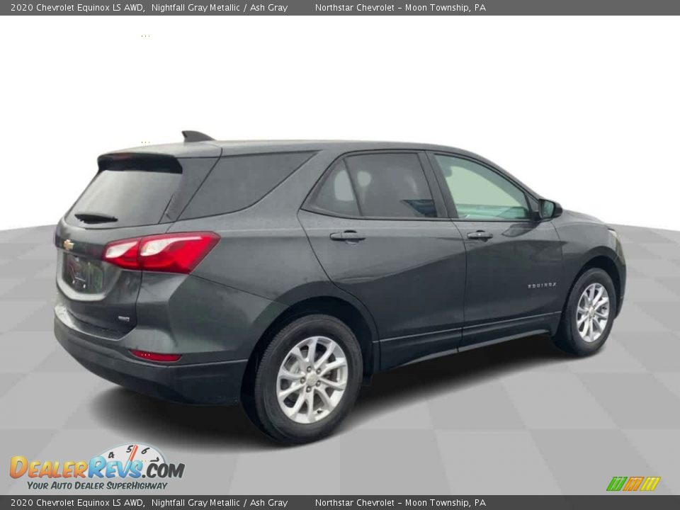 2020 Chevrolet Equinox LS AWD Nightfall Gray Metallic / Ash Gray Photo #8