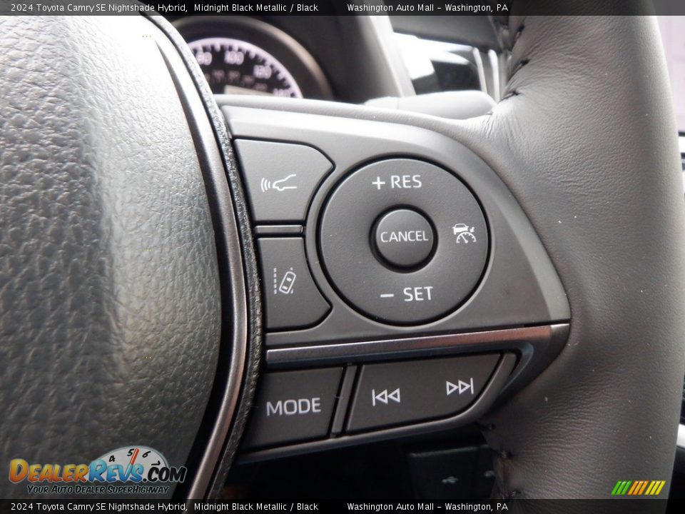 2024 Toyota Camry SE Nightshade Hybrid Steering Wheel Photo #25