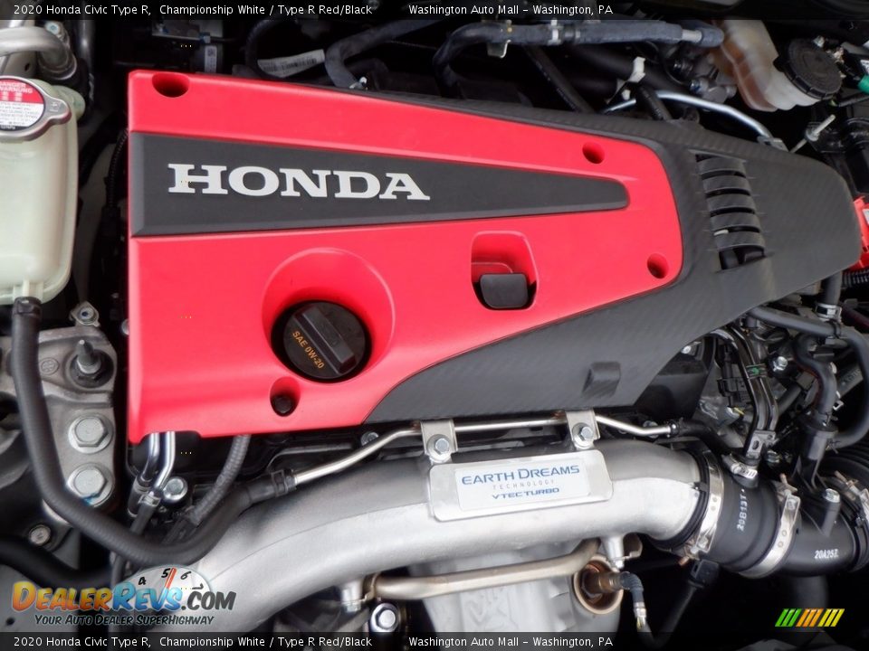 2020 Honda Civic Type R 2.0 Liter Turbocharged DOHC 16-Valve i-VTEC 4 Cylinder Engine Photo #2