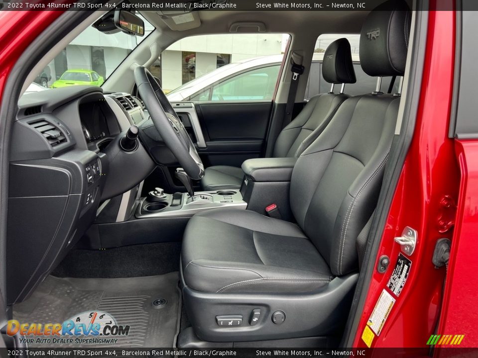 Black/Graphite Interior - 2022 Toyota 4Runner TRD Sport 4x4 Photo #11