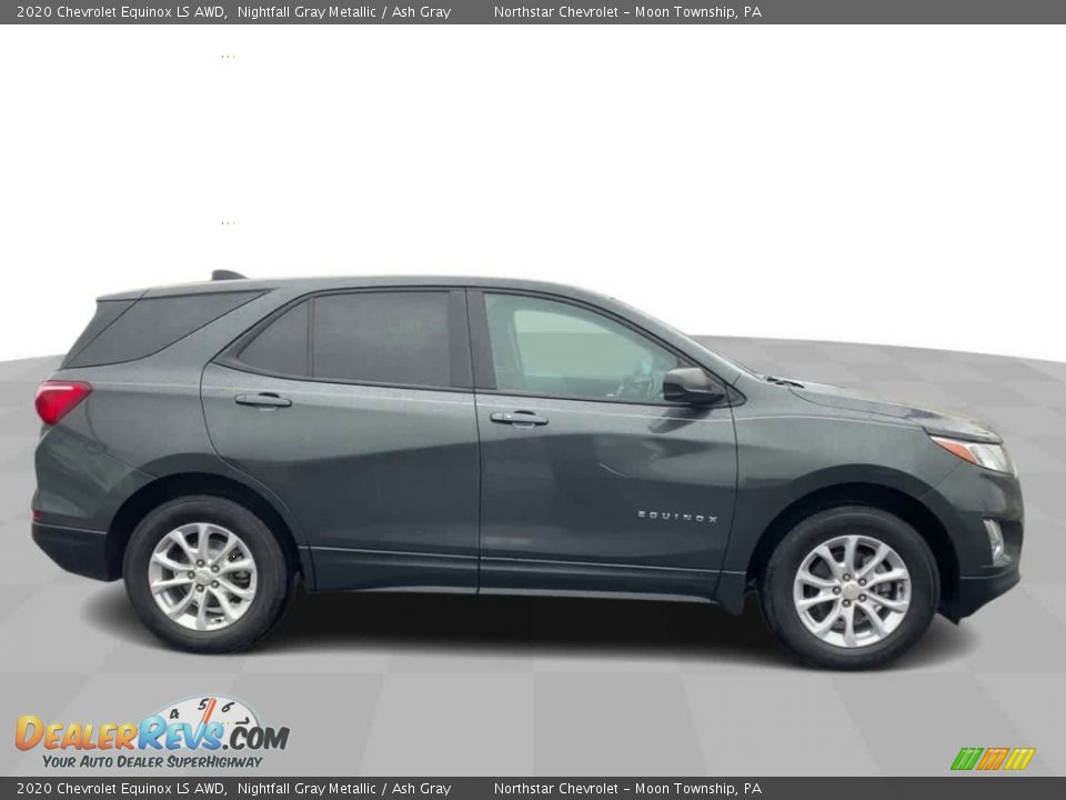 2020 Chevrolet Equinox LS AWD Nightfall Gray Metallic / Ash Gray Photo #9