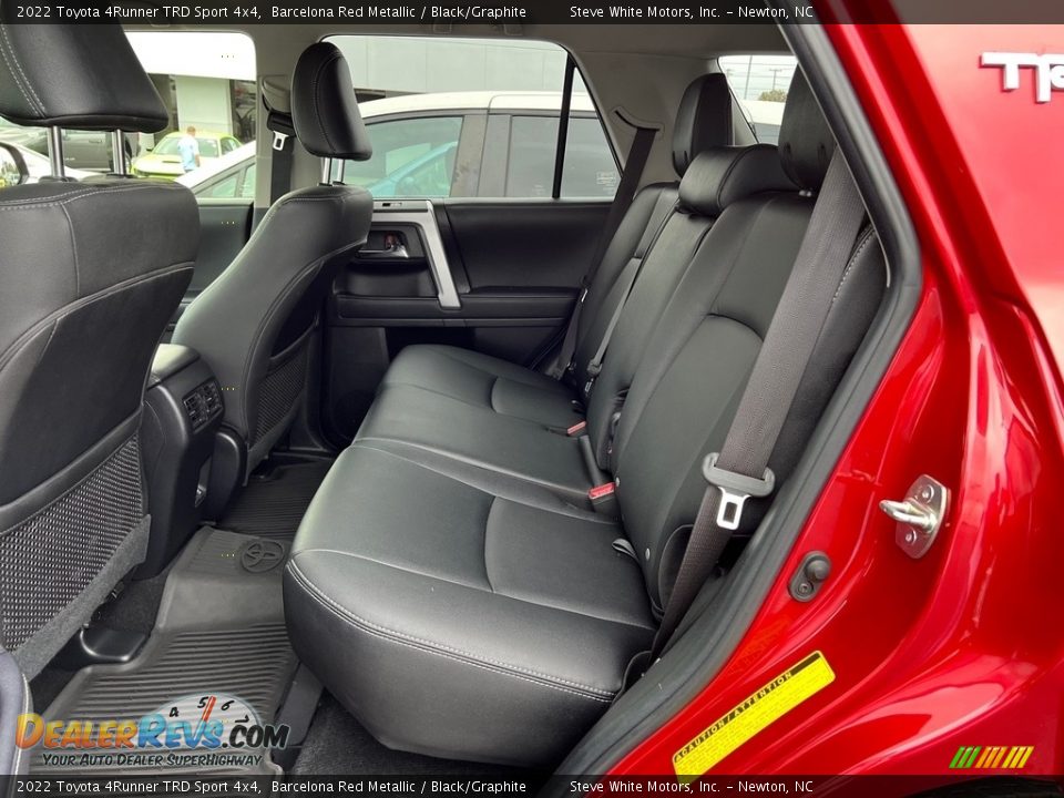 Rear Seat of 2022 Toyota 4Runner TRD Sport 4x4 Photo #13