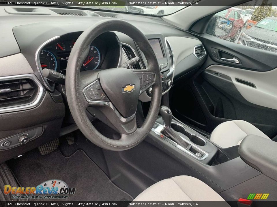 2020 Chevrolet Equinox LS AWD Nightfall Gray Metallic / Ash Gray Photo #10