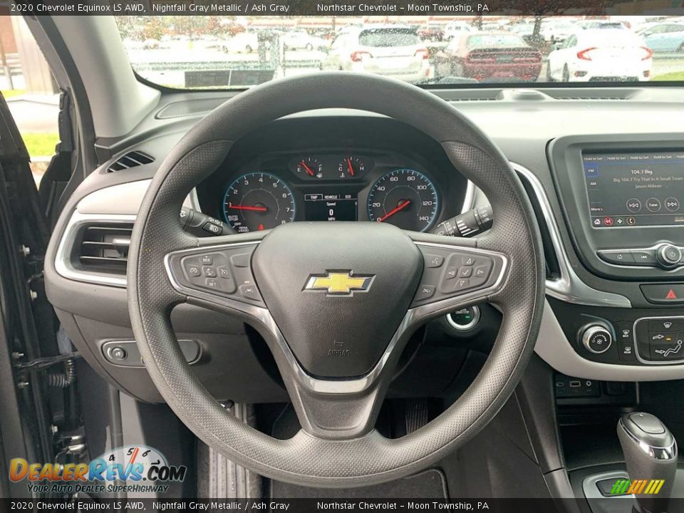 2020 Chevrolet Equinox LS AWD Nightfall Gray Metallic / Ash Gray Photo #11