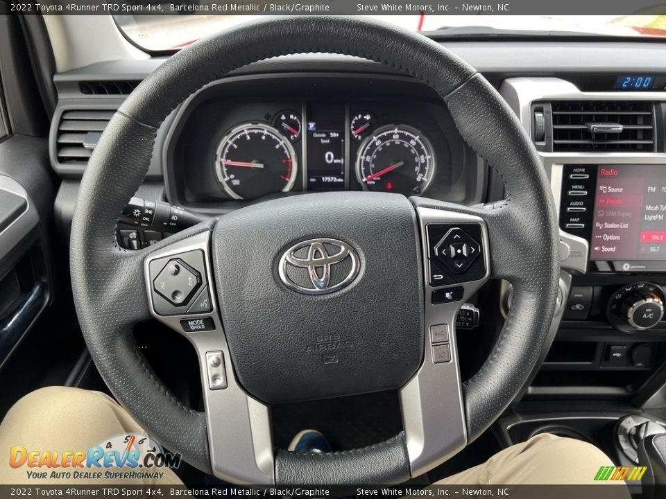2022 Toyota 4Runner TRD Sport 4x4 Steering Wheel Photo #17