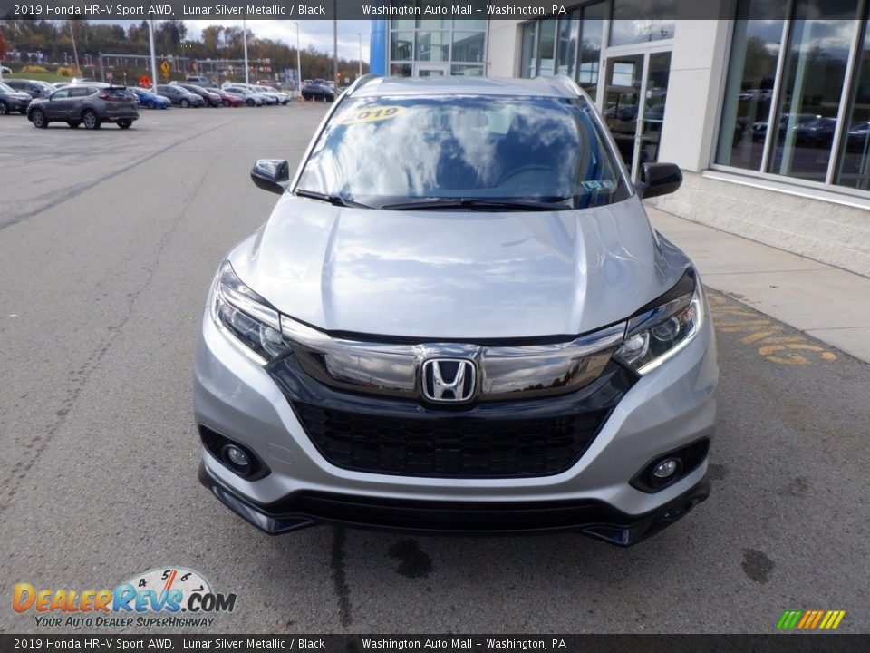 2019 Honda HR-V Sport AWD Lunar Silver Metallic / Black Photo #9