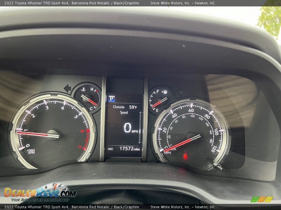 2022 Toyota 4Runner TRD Sport 4x4 Gauges Photo #18