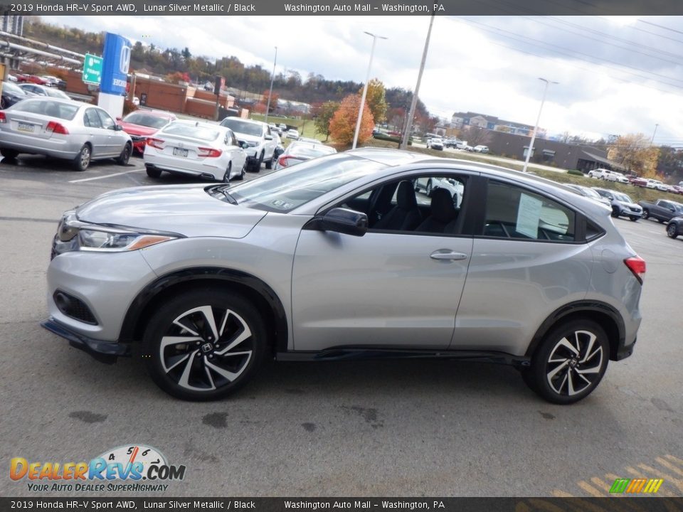 2019 Honda HR-V Sport AWD Lunar Silver Metallic / Black Photo #11