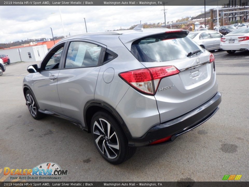 2019 Honda HR-V Sport AWD Lunar Silver Metallic / Black Photo #13