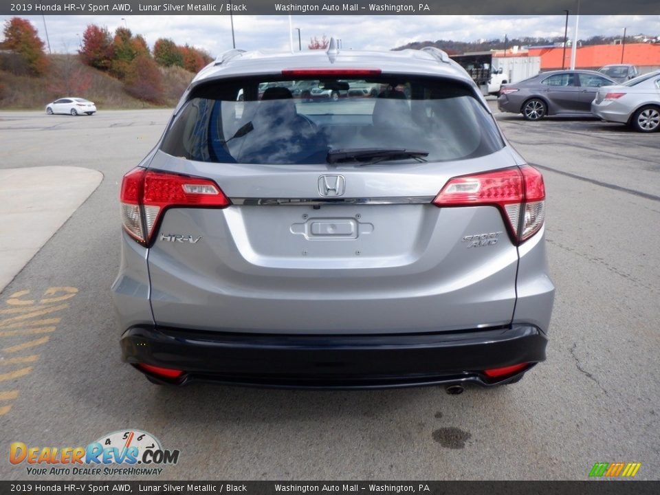 2019 Honda HR-V Sport AWD Lunar Silver Metallic / Black Photo #14