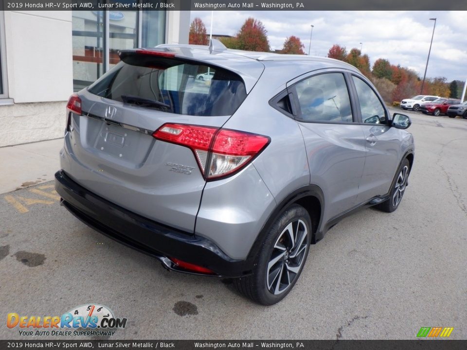 2019 Honda HR-V Sport AWD Lunar Silver Metallic / Black Photo #15