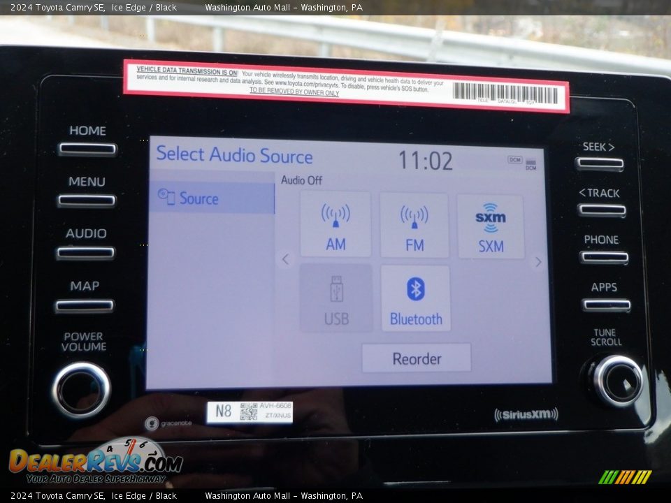Audio System of 2024 Toyota Camry SE Photo #16