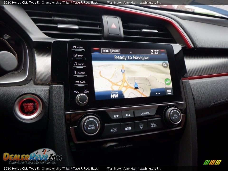 Navigation of 2020 Honda Civic Type R Photo #23