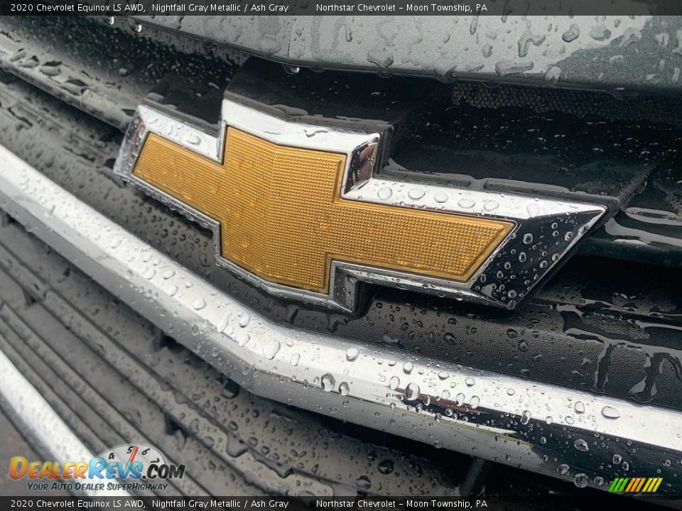 2020 Chevrolet Equinox LS AWD Nightfall Gray Metallic / Ash Gray Photo #30