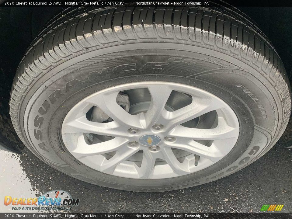 2020 Chevrolet Equinox LS AWD Nightfall Gray Metallic / Ash Gray Photo #31
