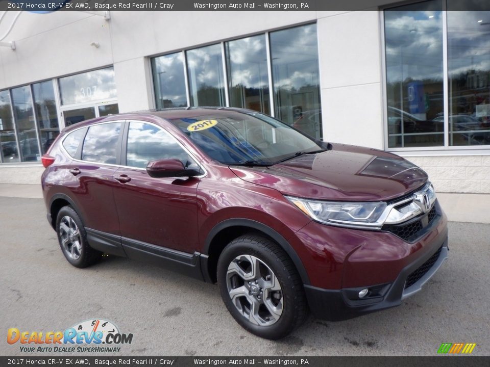 Front 3/4 View of 2017 Honda CR-V EX AWD Photo #1