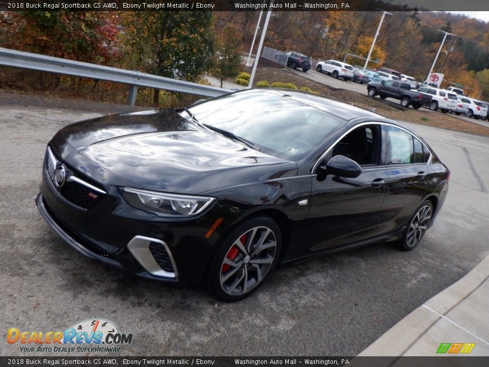 Ebony Twilight Metallic 2018 Buick Regal Sportback GS AWD Photo #7