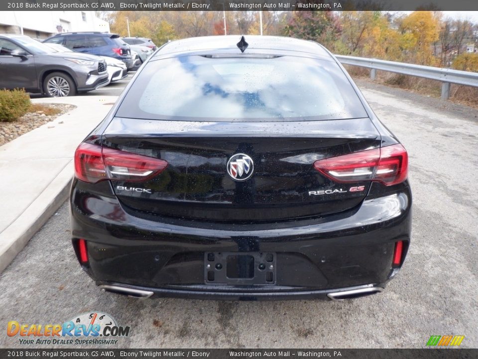 Ebony Twilight Metallic 2018 Buick Regal Sportback GS AWD Photo #9