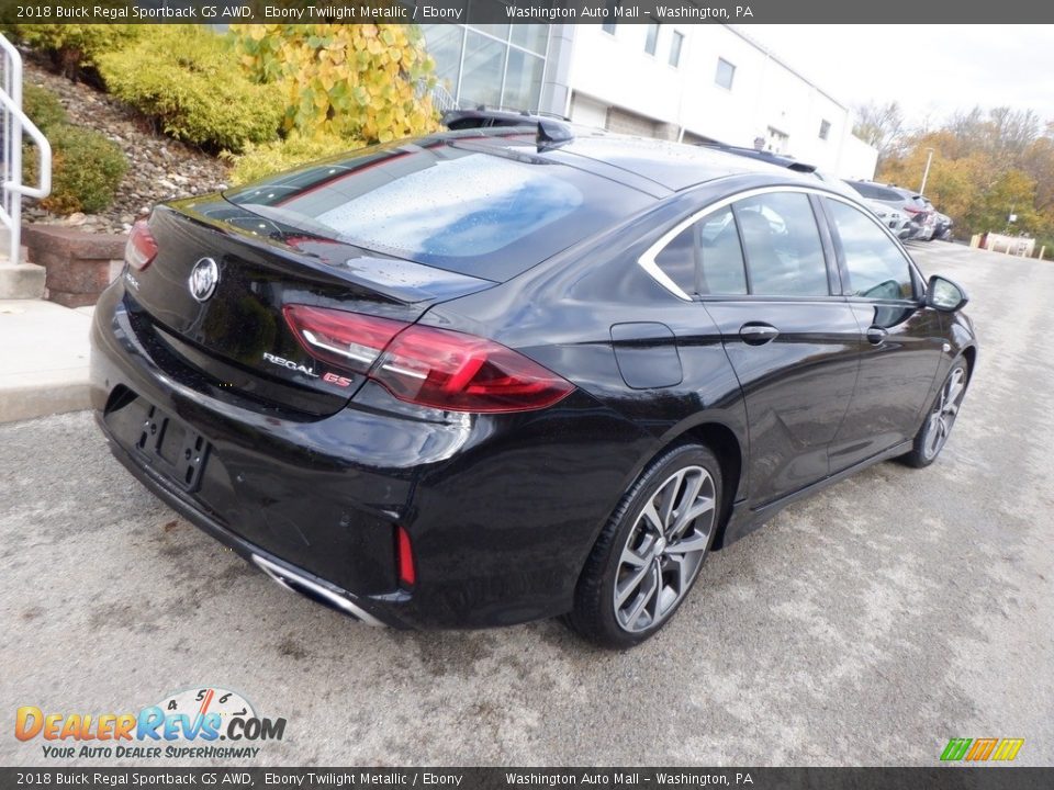 Ebony Twilight Metallic 2018 Buick Regal Sportback GS AWD Photo #10