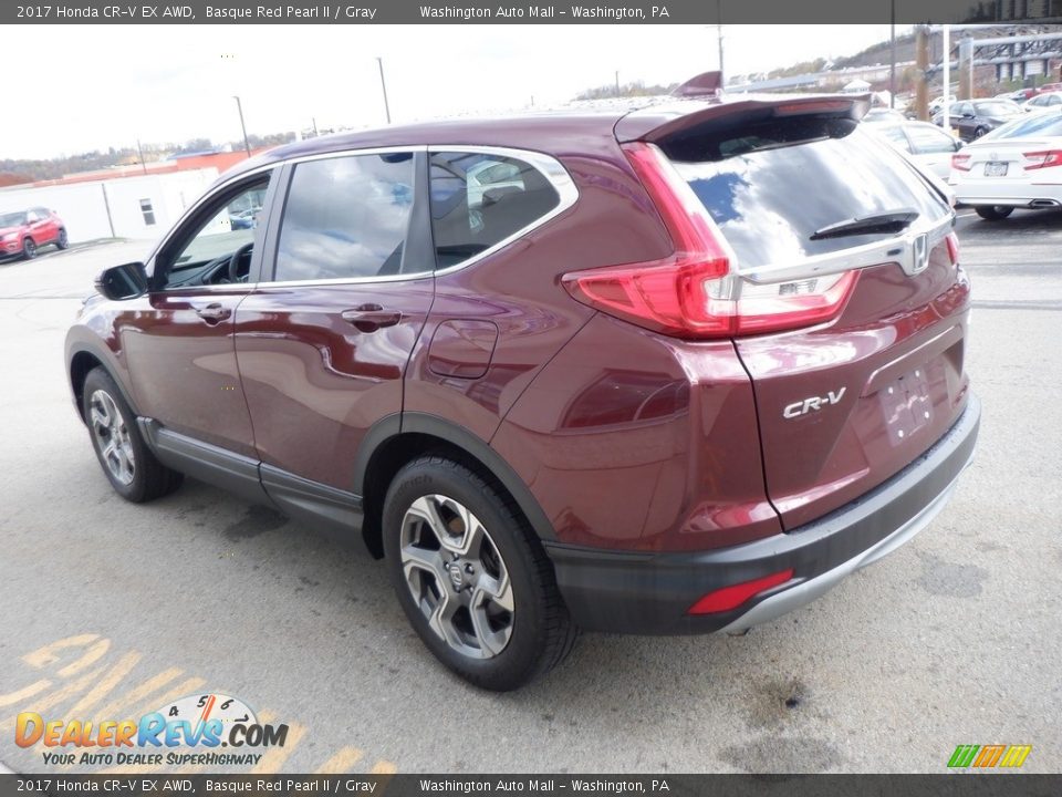 2017 Honda CR-V EX AWD Basque Red Pearl II / Gray Photo #15