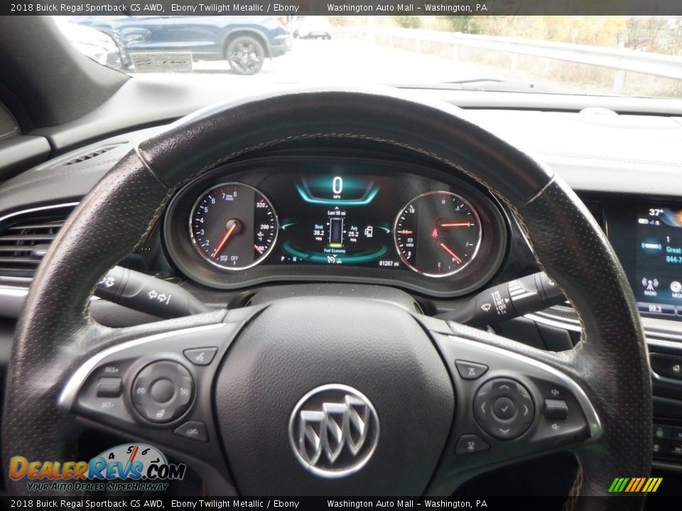 2018 Buick Regal Sportback GS AWD Steering Wheel Photo #26