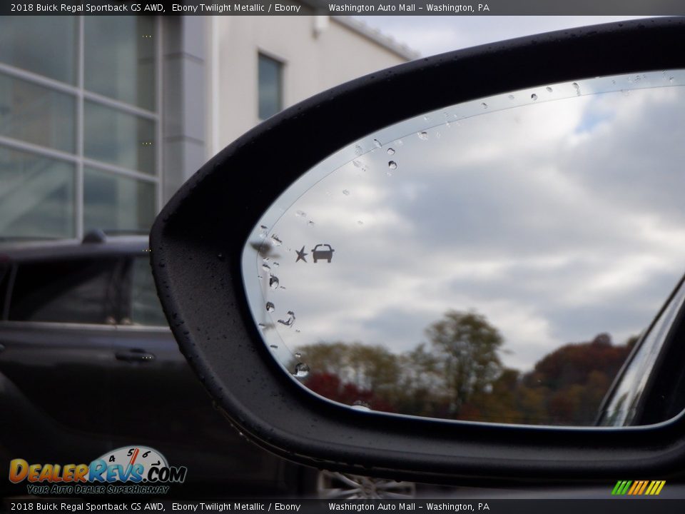 2018 Buick Regal Sportback GS AWD Ebony Twilight Metallic / Ebony Photo #29