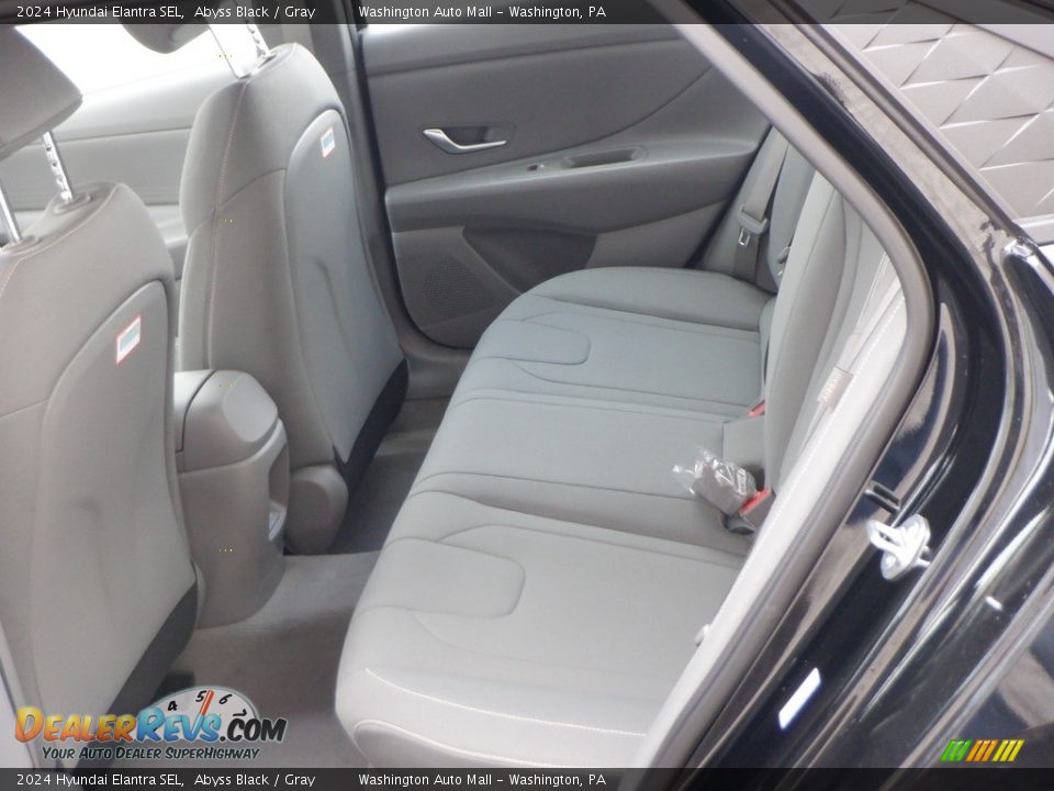 Rear Seat of 2024 Hyundai Elantra SEL Photo #22