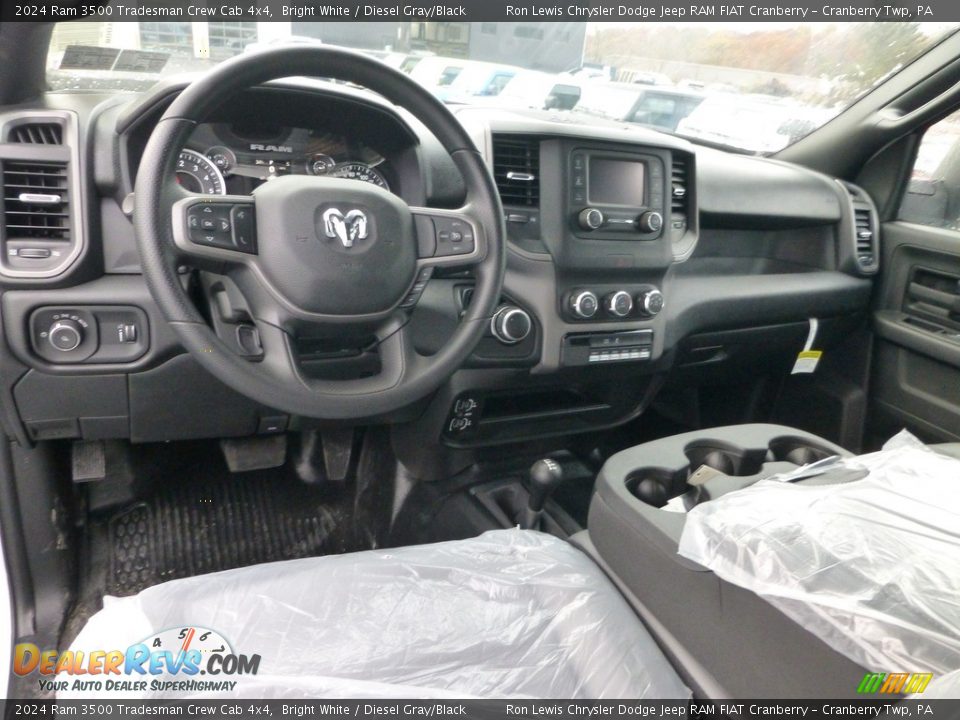 Dashboard of 2024 Ram 3500 Tradesman Crew Cab 4x4 Photo #15