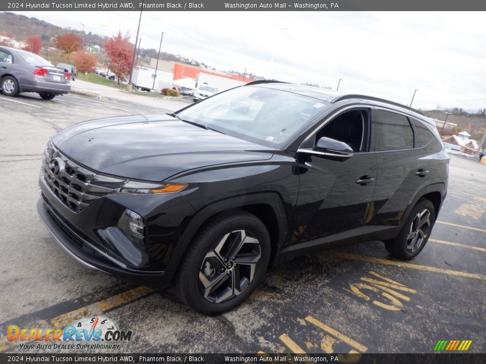 2024 Hyundai Tucson Limited Hybrid AWD Phantom Black / Black Photo #4