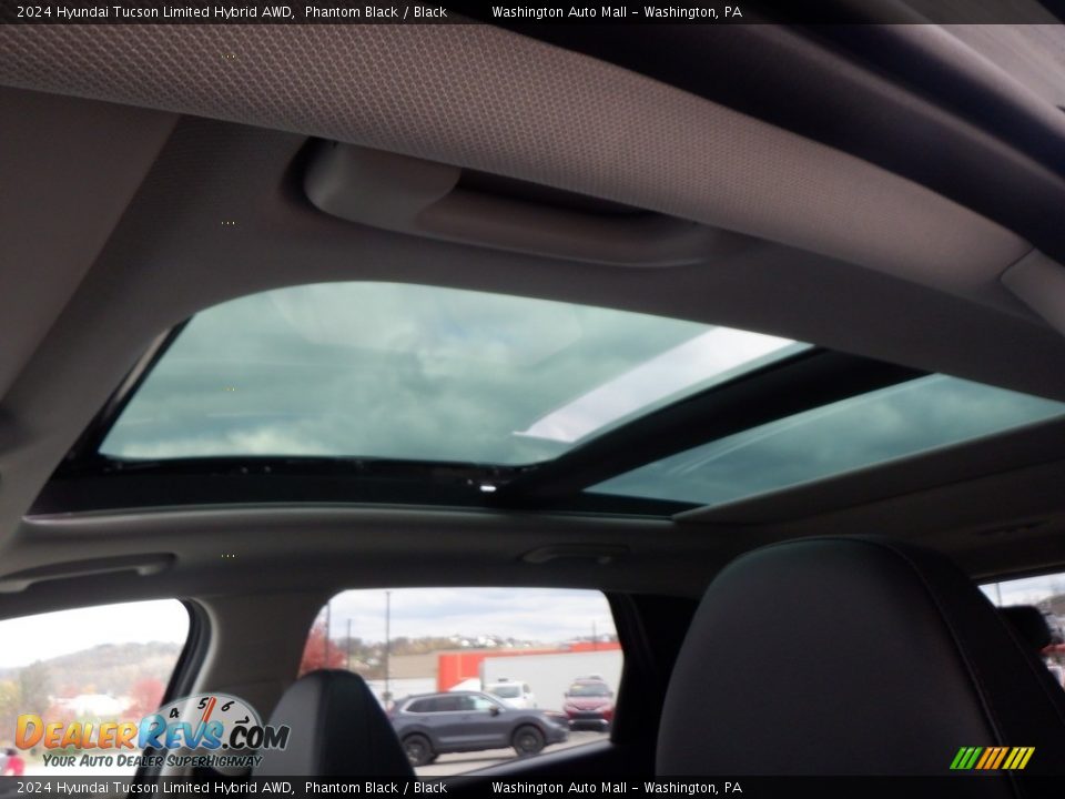 Sunroof of 2024 Hyundai Tucson Limited Hybrid AWD Photo #7