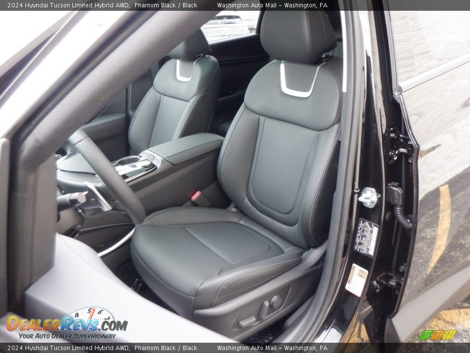 Black Interior - 2024 Hyundai Tucson Limited Hybrid AWD Photo #13
