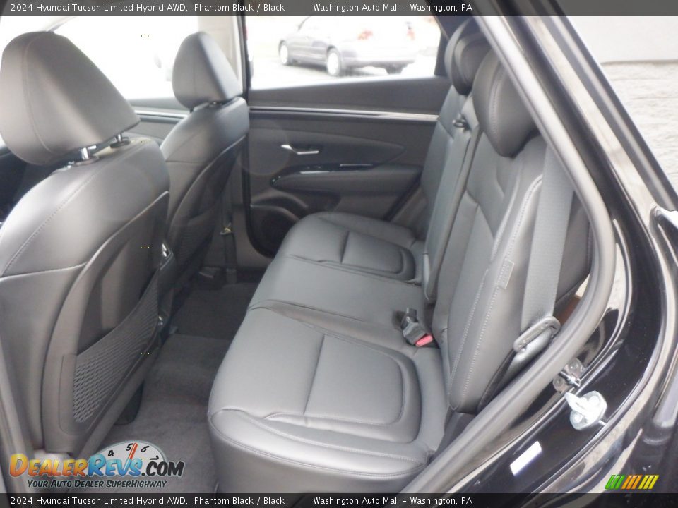 Rear Seat of 2024 Hyundai Tucson Limited Hybrid AWD Photo #26